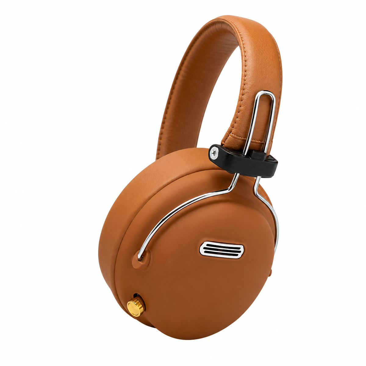 Y-11 Wireless Bluetooth Headphones – Deep Bass | TF Card | AUX | Built-in Mic | Brown