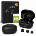 ANC Wireless Bluetooth Earbuds – ENC Noise Cancellation | Touch Control | Long Battery Life | Black